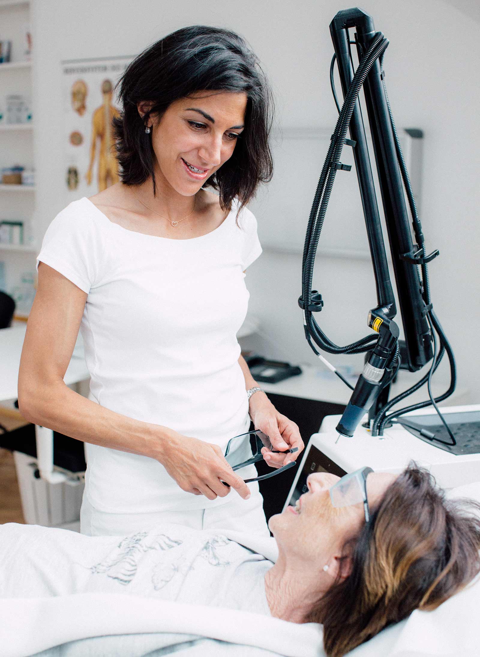 Lasertherapie zur ästetischen Behandlung